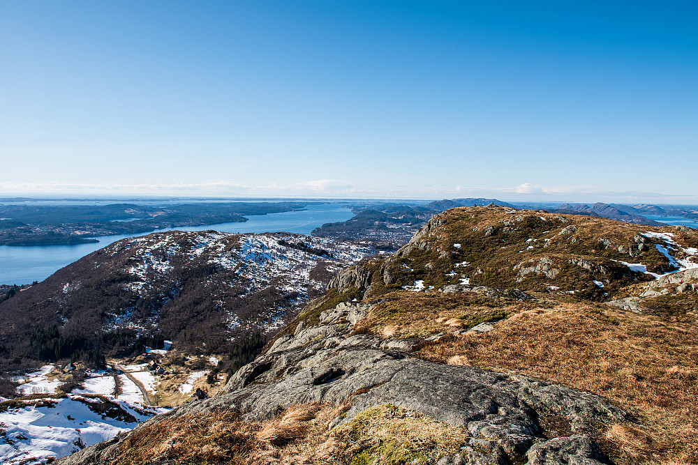 Utsikt fra toppen av Høgstefjellet