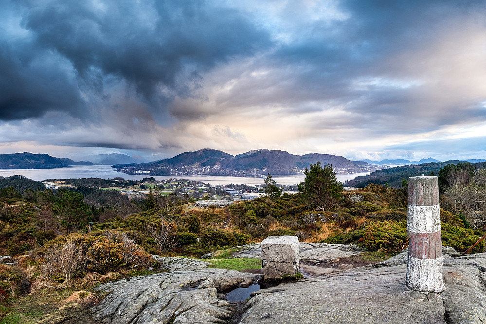 Utsikt mot Veten fra Håøytoppen