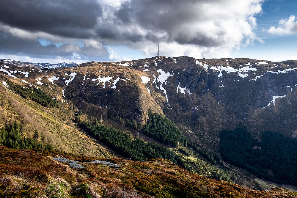 Rundemanen sett fra Stangelifjellet