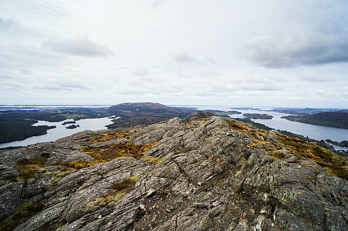 Utsikt fra Gaustadfjellet mot Eldsfjellet