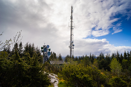 Mast på Lyngfjellet
