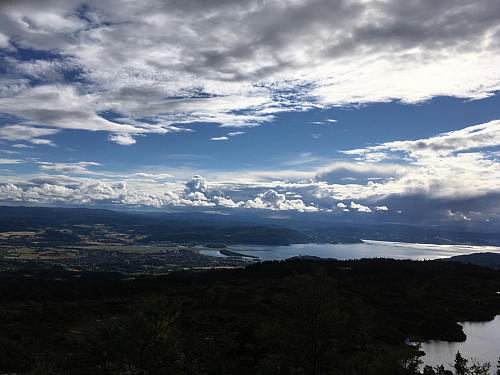 Utsikt over Stjørdal
