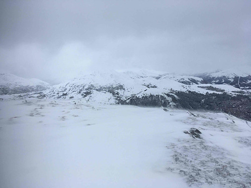 Snøforflytting på gang