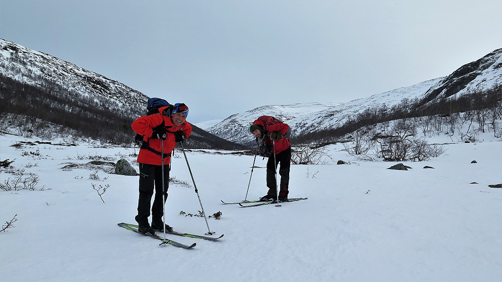 Seig utfart av Puttbudalen 