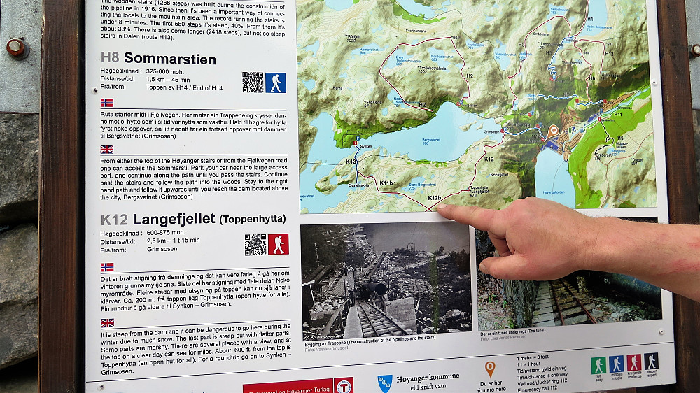 Eit neste fint turmål med samme utgangspunkt. Tipper det er eit flott skue derifrå utover Sognefjorden.