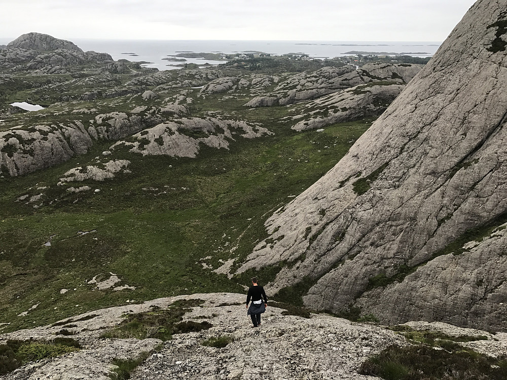 Fantastisk flott landskap og natur ute i Værlandet og Bulandet