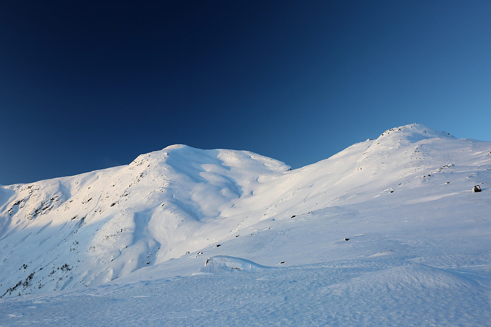 Blåfjellet, Trolla og Kvitsvornipa