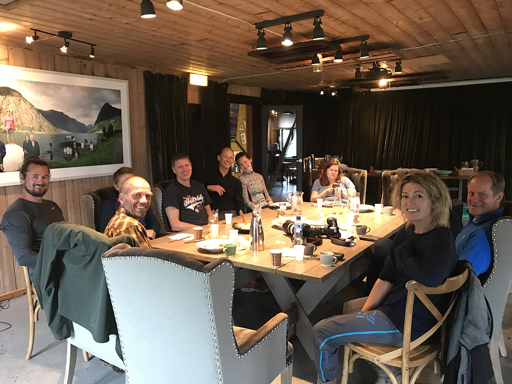 Allsidig friluftsliv var dagens tema i fint felleskap og selskap! 