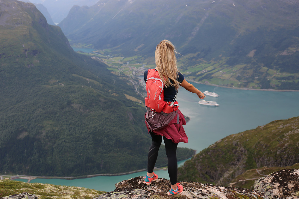 Cruiseskipa i kø