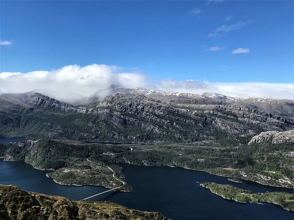 Eit særegent og unikt landskap å skue!