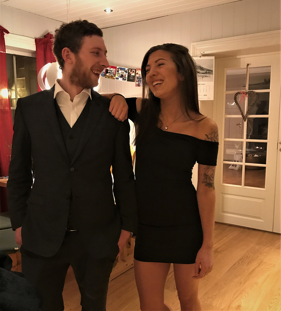 Dei to gode Espen & Miriam. Etterkvart så godt vaksne unger :) 