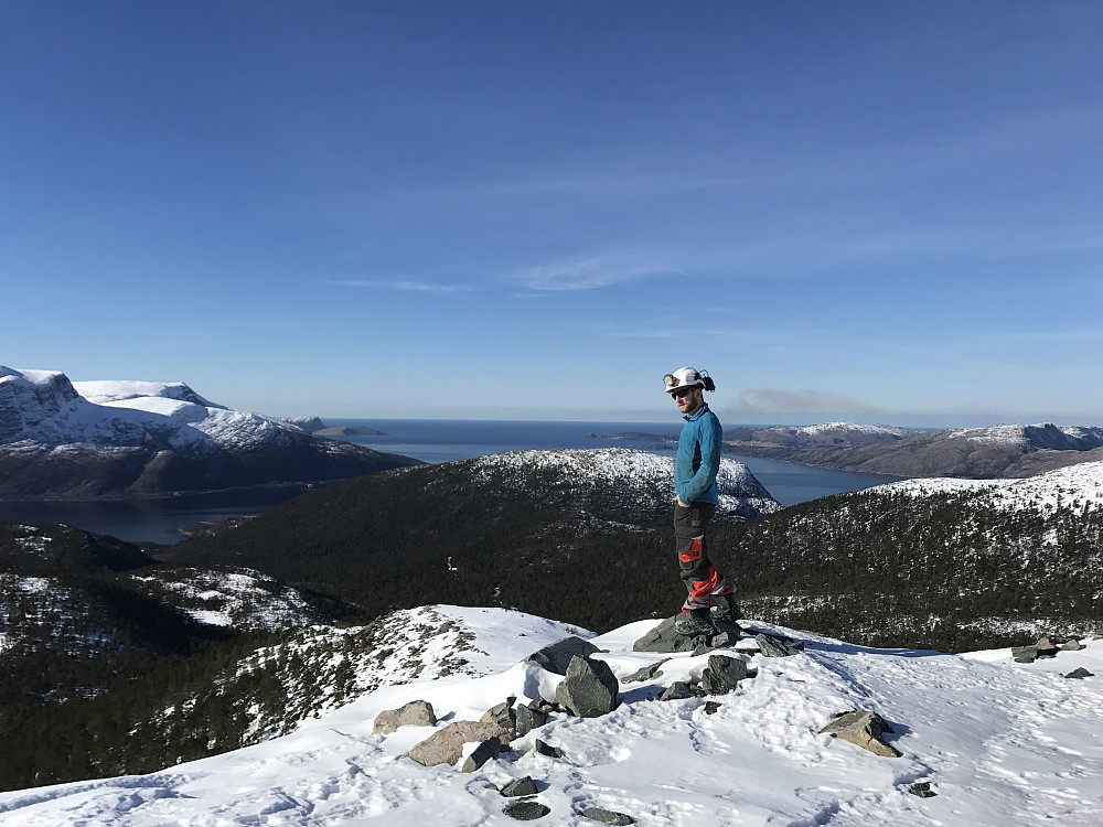 Espen i sitt daglige element!