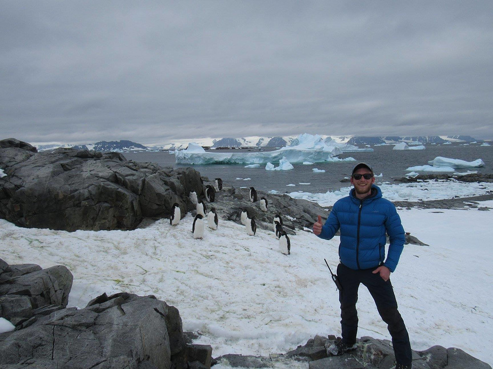 i Antarktis og avsluttande jobb på Rothera Station i vår 19