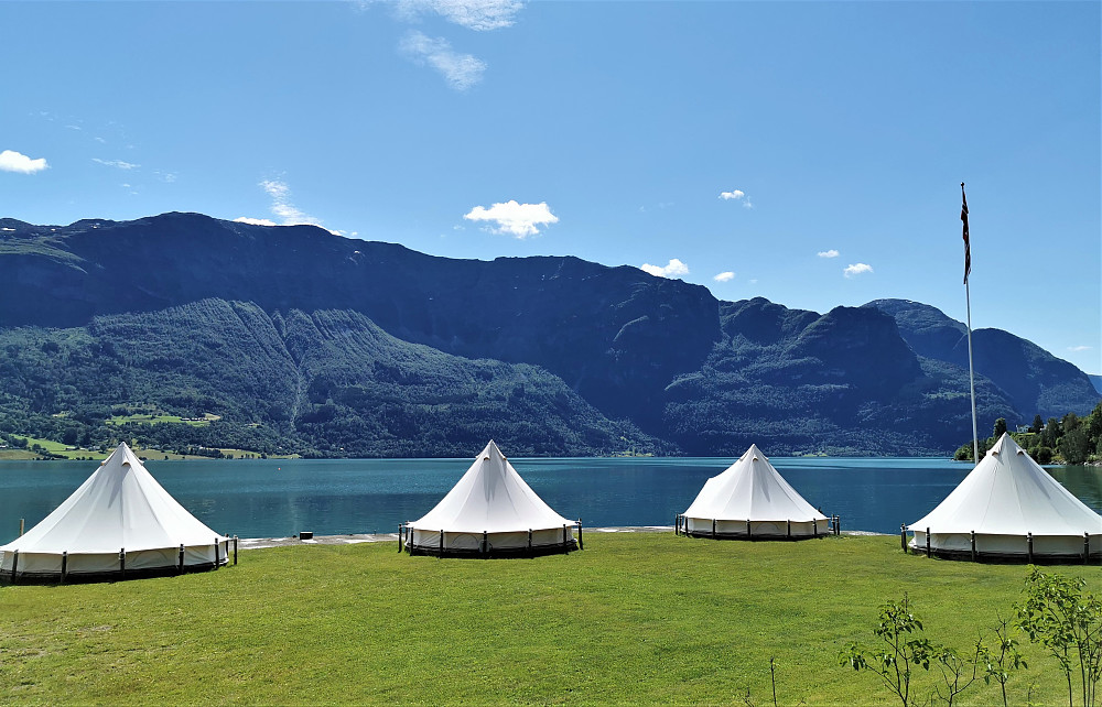 Glamping om du vil...!!
