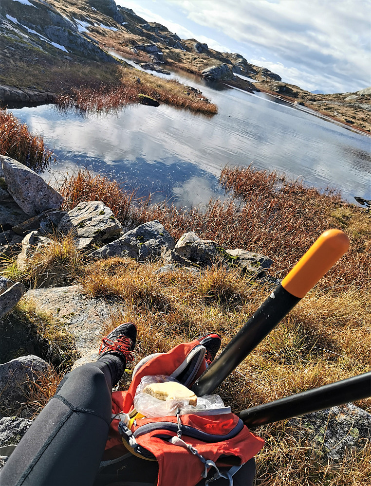 Tid til å nyte solvarmen og nista på Eikåsnipa