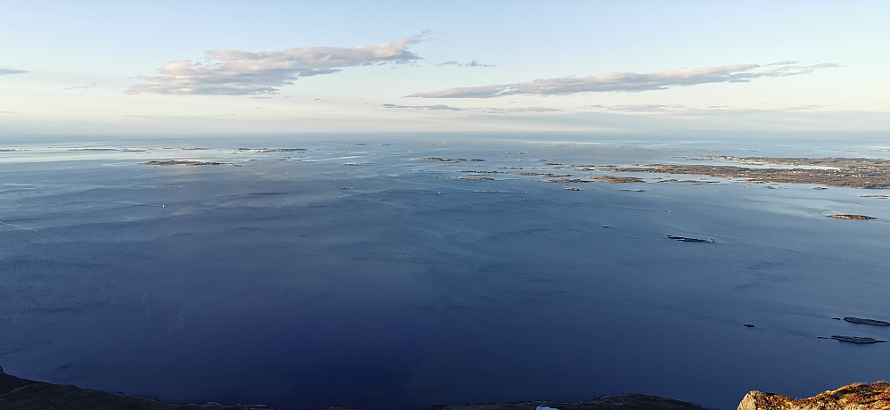 Hærleg havskue ifrå Manfjellet
