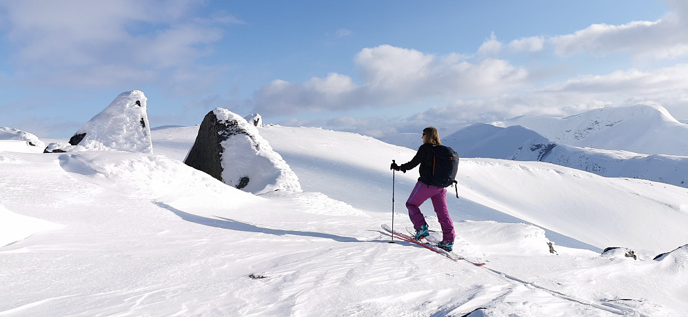 Mot toppen av Olahansfjellet 1216 moh Jølster
