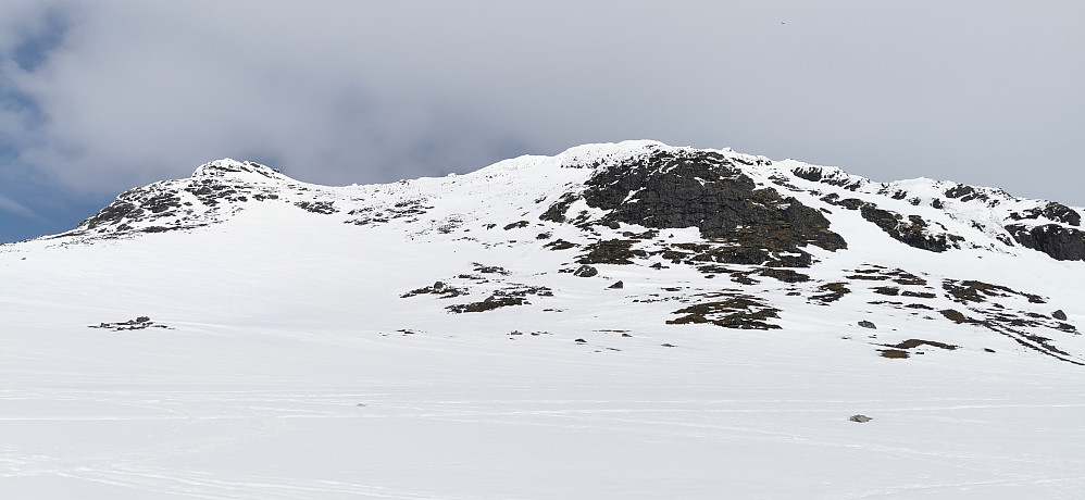 Fint føre opp til Suletinden 1780 moh