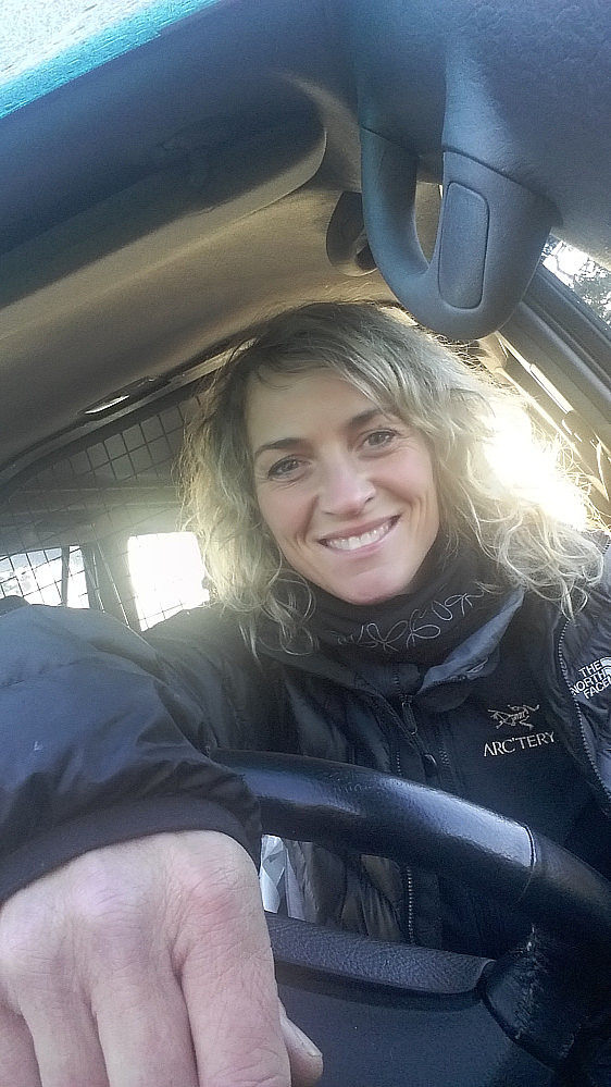 Morgenselfie kl 08.00 Så klar for "Urskogturen"
