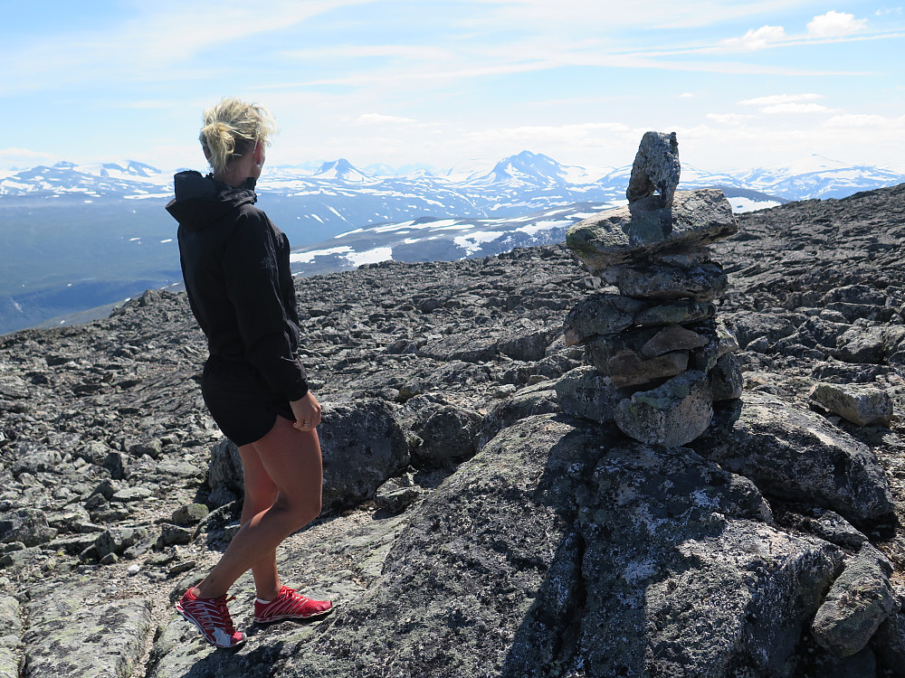 Med nybygd varde på Dyringshøi 1814 moh:)
