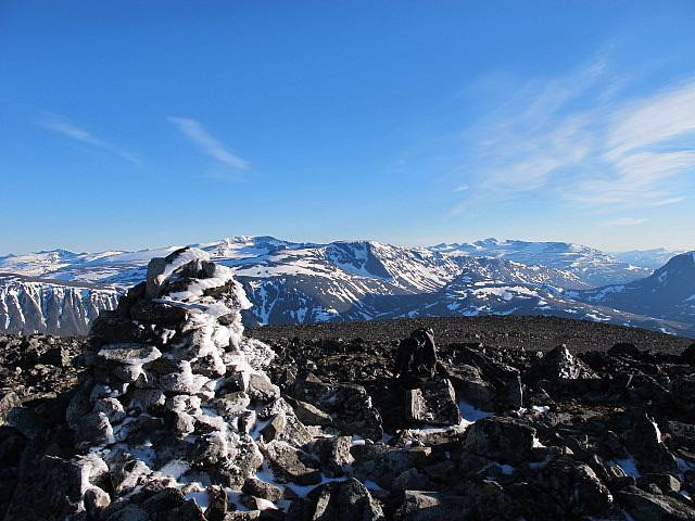 Frå Vestre Kvitingskjølen 2060 moh