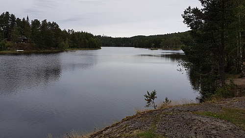 Lauvtjern, Øvre Eiker, fra syd