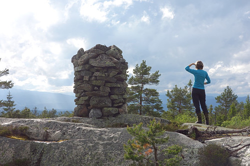 Fru Næss på Nes fjellet