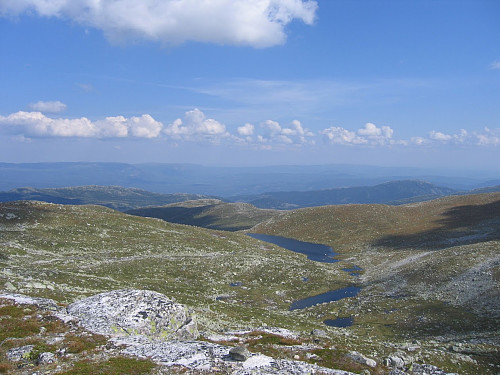 Utsikt fra toppen av Gråfjell