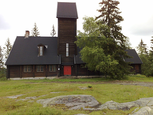 Haslumseter Kapell en sommerdag