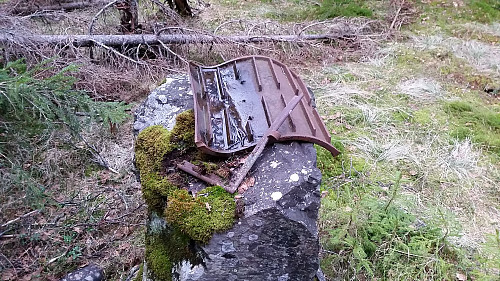 Langtjernbrenna slippkontainer