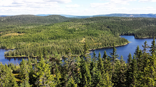 Pershusfjellets utsikt