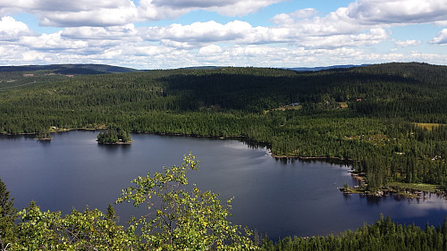 Utsikt fra Pershusfjellet