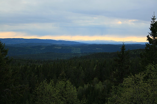 Norefjell i horisonten