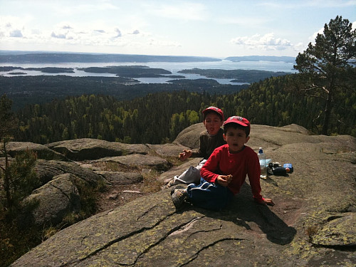Dobble skiver med leverpostei, nam!