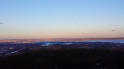Oslofjorden fra Ramsåsen