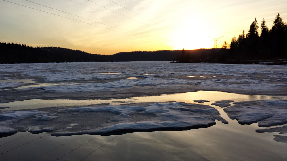Ikke helt sommer over Heggelivannet