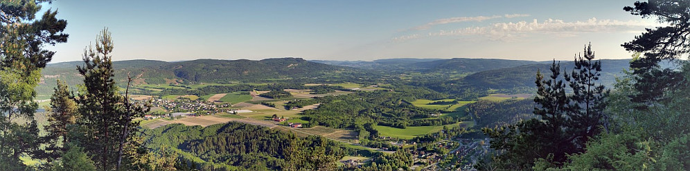 Hørtekollen mot Lier