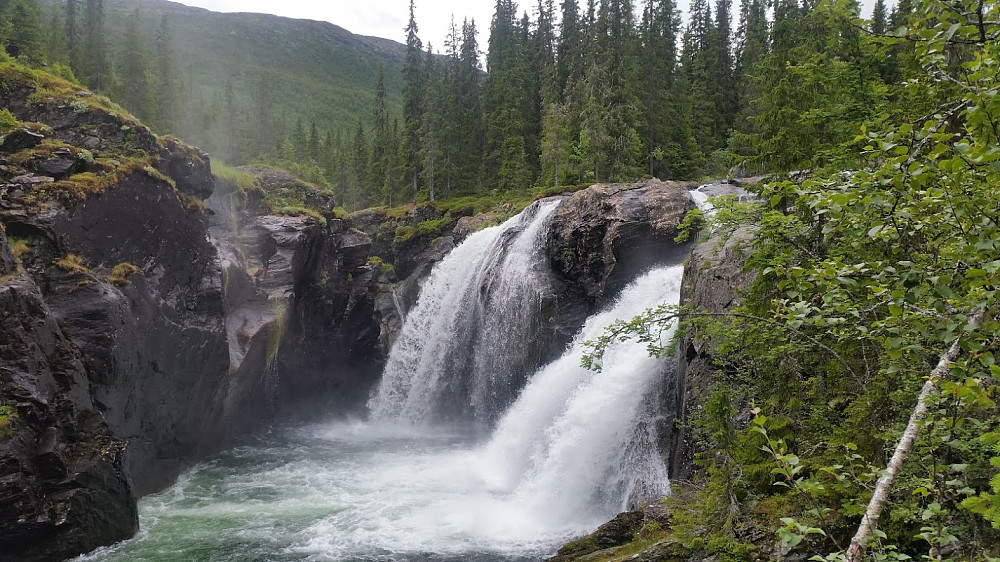 Fossen i orignalbilde