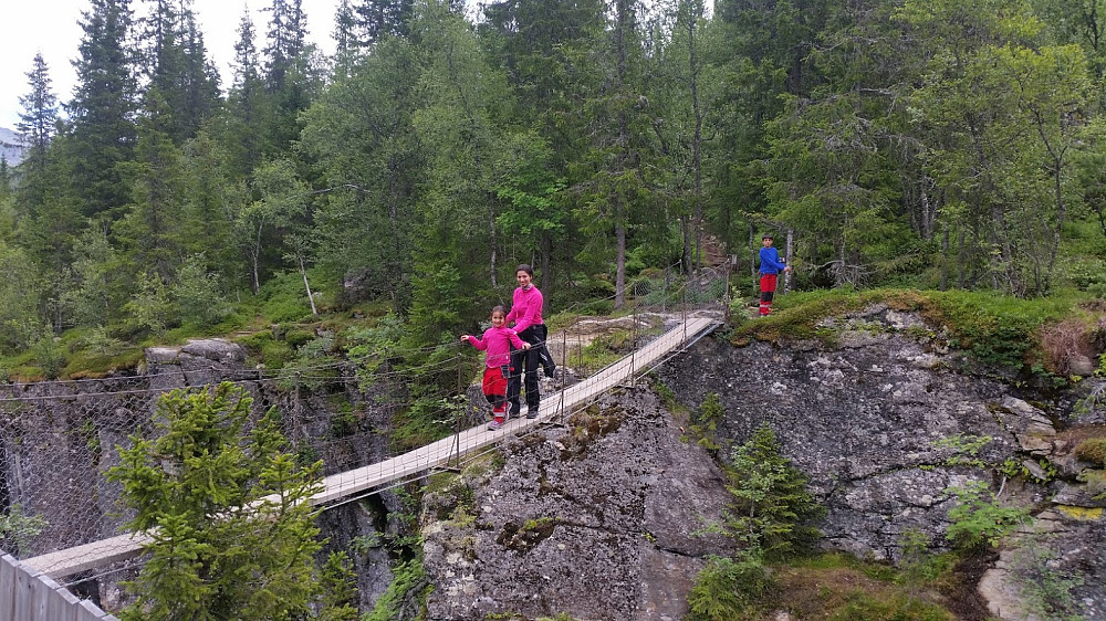 På vei over