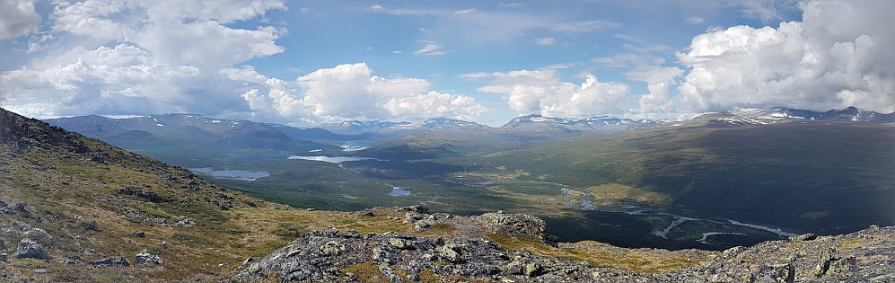 Panorama fra andre kolle