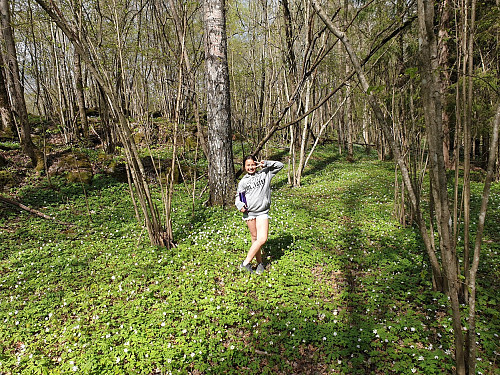 Blomsterpiken i Arboreet
