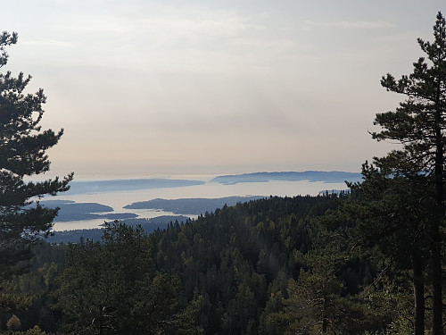 Nordre Kolsås. Vestsiden mot Drøbak