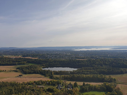 Gråmagan mot Dælivannet
