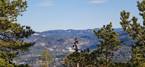 Kirkeberget sett fra Nordre