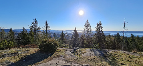 Utsikt fra Grosetkollen