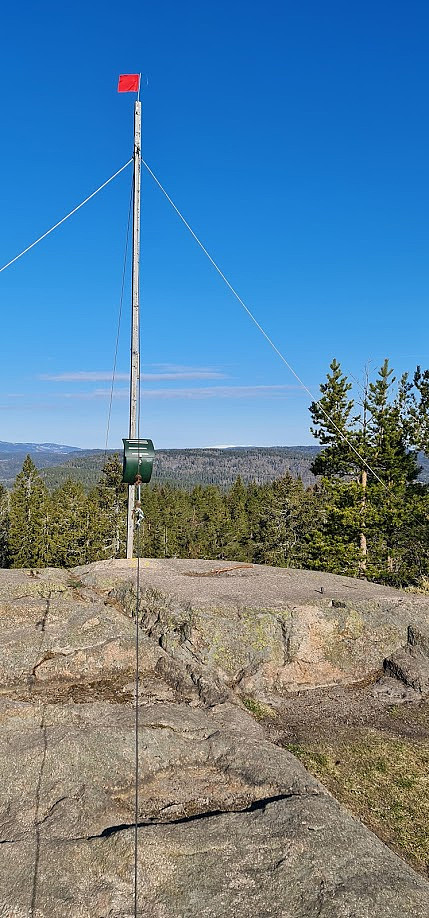 Kolsåstoppen med Norefjell i bakgrunnen