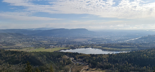 Kolsås sett fra Ramsås