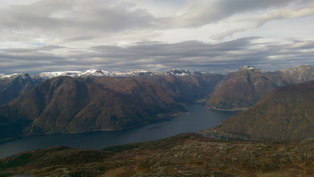 Utsikt inn Sværefjorden