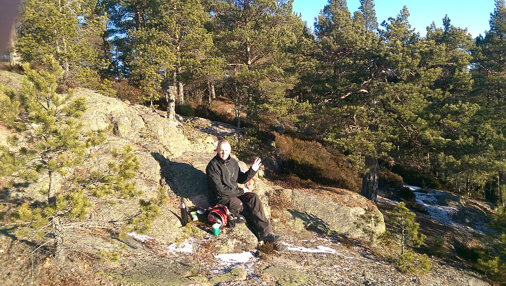 Fin og lang rast i sola.
