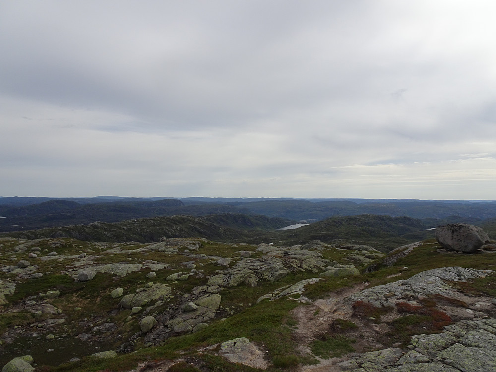 Tilbakeblikk mot stistart. 